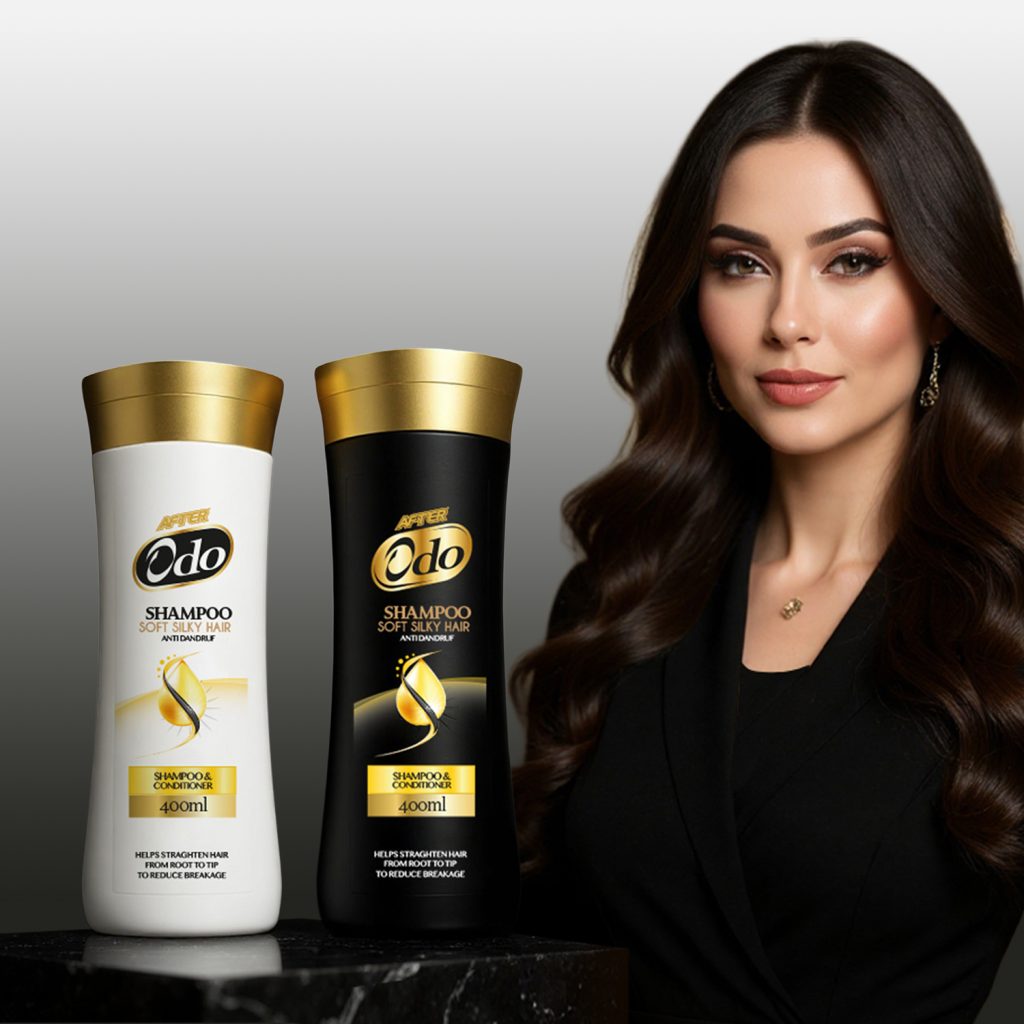 who we are - woman featuring the Odo Shampoo 2-in-1